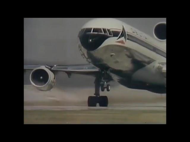 1982 Delta Air Lines Tri-Jets Commercial