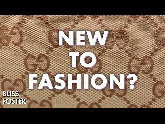 How to Start with Fashion