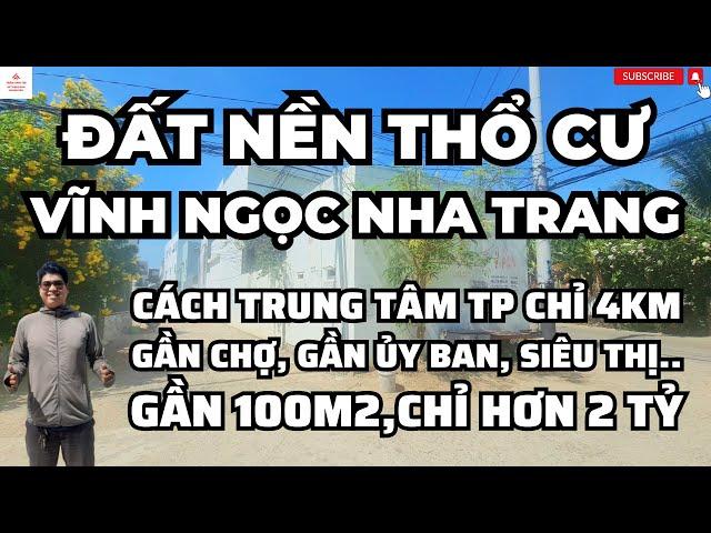 Bán Đất Phú Nông Vĩnh Ngọc Nha Trang, Bán Đất Nền Nha Trang | Trần Anh Thi BĐS.