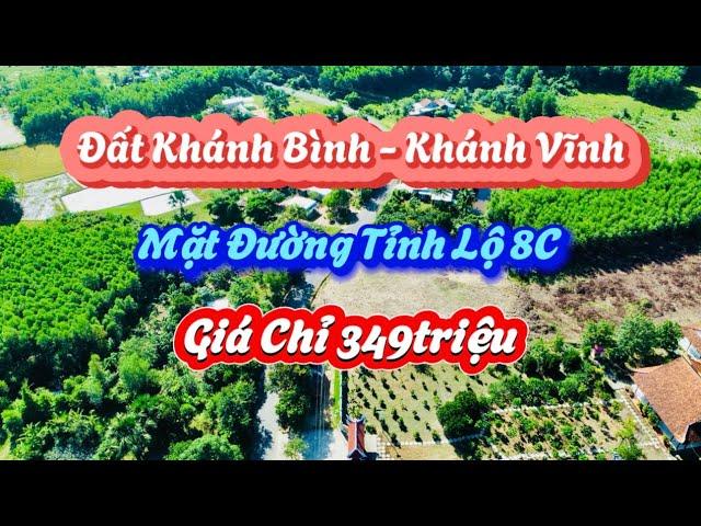 Đất Khánh Bình Mặt Đường Tỉnh Lộ 8C Cách Nha Trang Chỉ 34km |Lê Vươn Nhà Đất Nha Trang