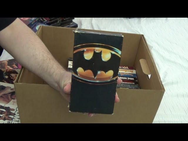 Digging Through A Treasure Trove of VHS Tapes