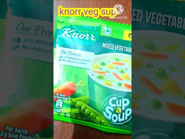 Knorr veg soup 10 seconds lo soup చెయ్యడం రాదా?