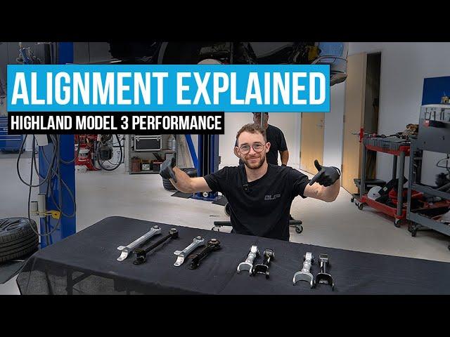 New Model 3 Performance Gets UP Suspension Links For A "Perfect Alignment"!