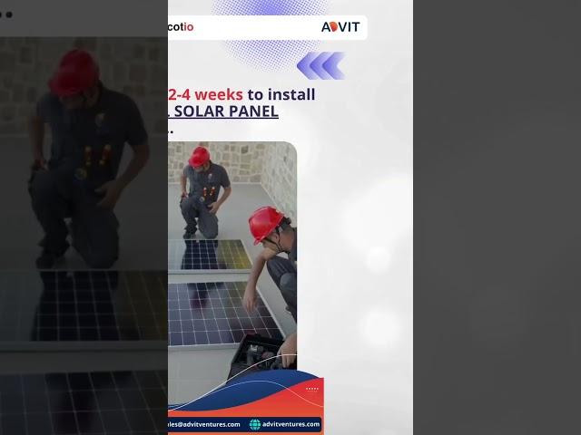 Renewable energy solutions | Advit Ventures | Solar | IIoT - ECOTIO