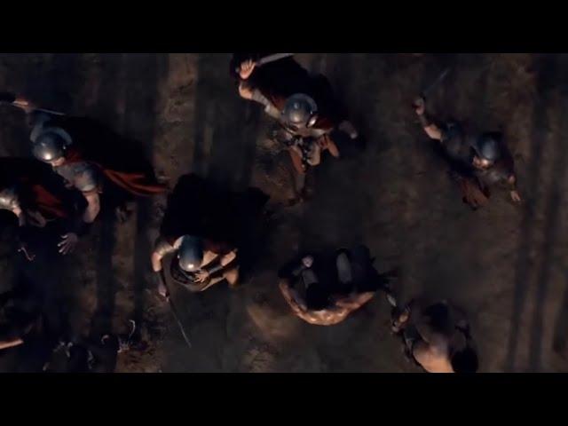 Spartacus - S1E13: Gladiators vs Roman Soldiers