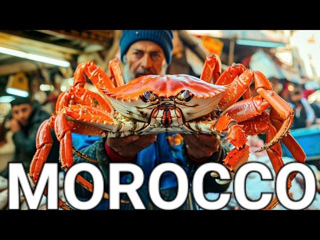  ESSAOUIRA MOROCCO, FISH MARKET, MOROCCAN FRUIT AND VEGETABLE MARKET, NORTH AFRICA, 4K, الصويرة