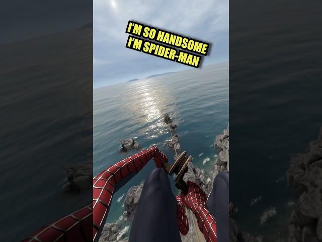 Spider-Man VR ZIPLINE #vr  #virtualreality  #spiderman  #gaming  #spidermanvr