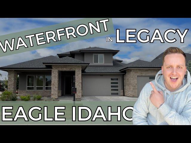 Waterfront Luxury Property | Private Beach | Legacy Subdivision | True Homes | Eagle Idaho