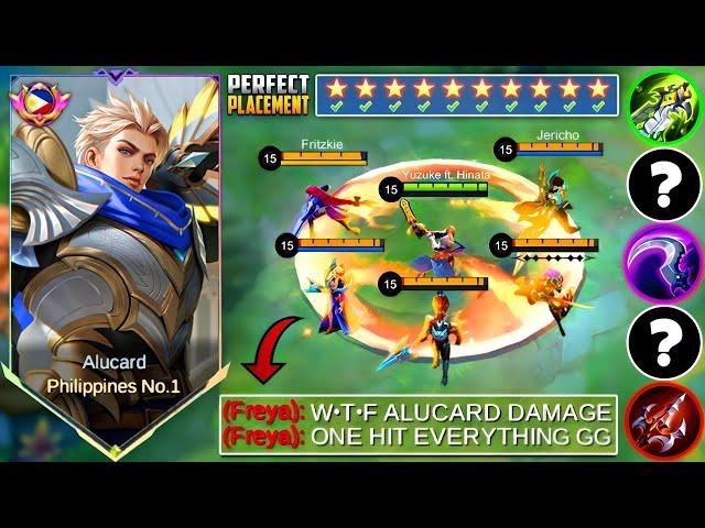 WTF DAMAGE!!! | 99% WINRATE NEW BUILD & EMBLEM 2024 | TOP 1 GLOBAL ALU COMPLETE TUTORIAL