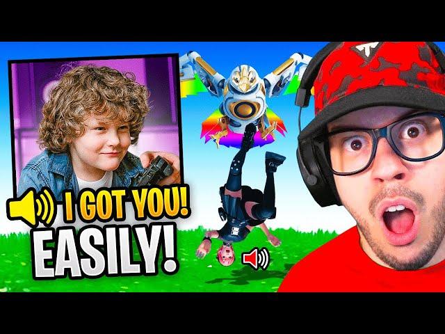 The FUNNIEST KID trolled me in Fortnite (Random Duos)