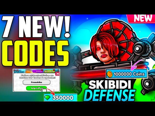 *NEW*ALL WORKING ️ SKIBIDI TOWER DEFENSE ROBLOX CODES 2024 -SKIBIDI TOWER DEFENSE CODES IN  2024