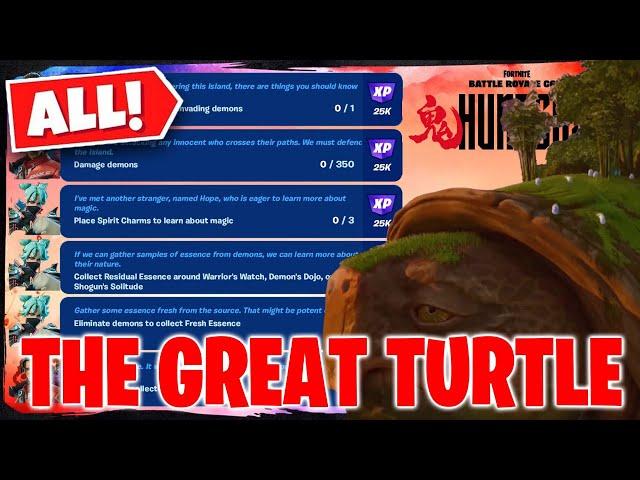 The Great Turtle Quesltine | Fortnite Chapter 6 Storyline