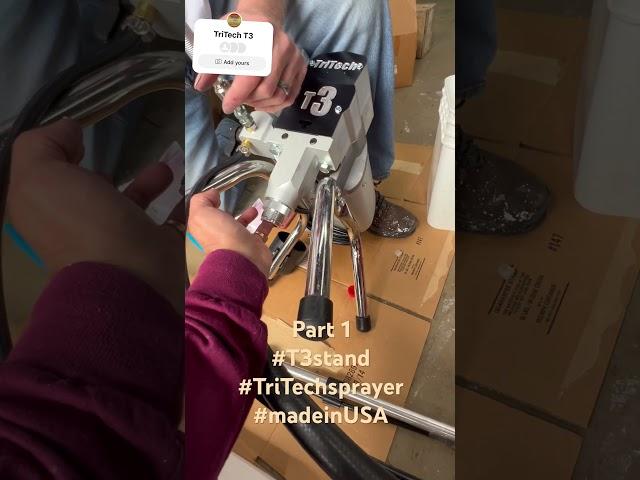How to use TriTech T3 stand part/1 ,best explanation of using sprayer #sprayingmachine #sprayer