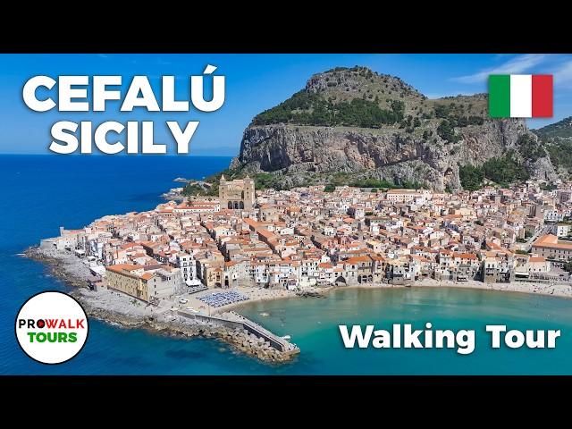 Cefalù Walking Tour: Uncovering Sicily’s Treasures Italy  4K HDR 60 FPS