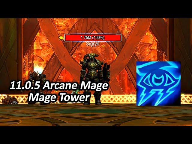 11.0.5 Mage Tower Arcane Clear + Tips