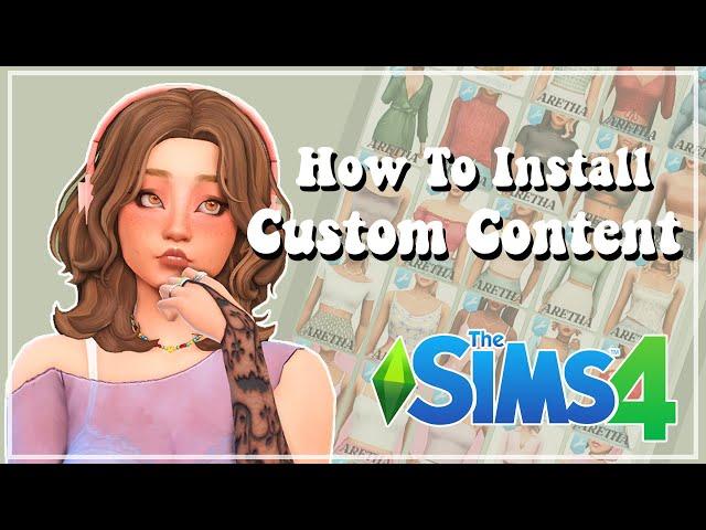 How To Download and Install Custom Content  // The Sims 4