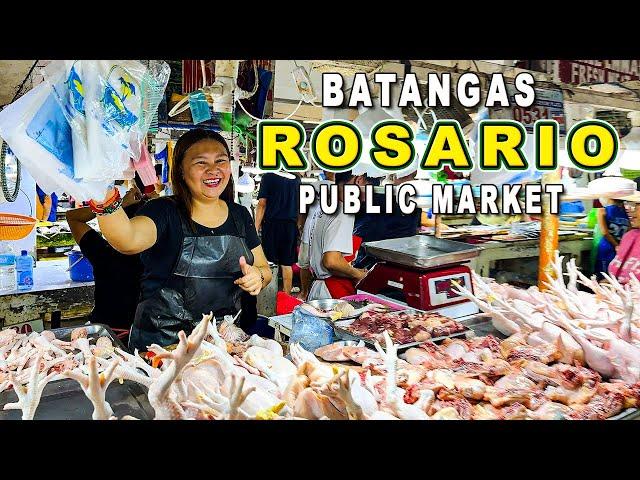 Market Day in ROSARIO BATANGAS | A Glimpse of Local Life of Town's Busiest Day