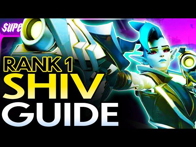 RANK 1 SUPERVIVE SHIV GUIDE! - ABILITIES + HOW TO PLAY + SHIV GAMEPLAY! || SUPERVIVE