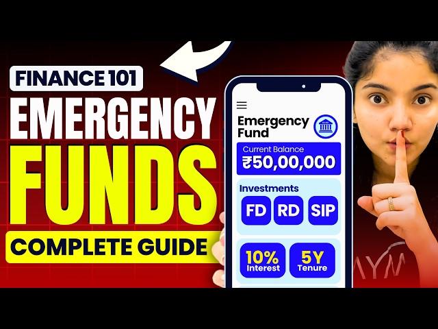 Emergency Fund - Everything YOU Need to Know || Financial Planning 101