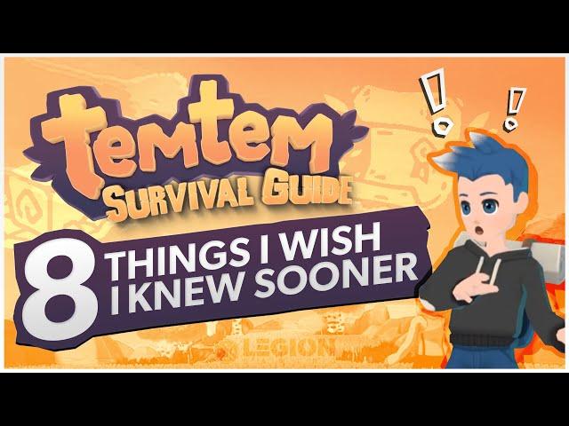Temtem - 8 Things I Wish I Knew Sooner | Temtem Survival Guide
