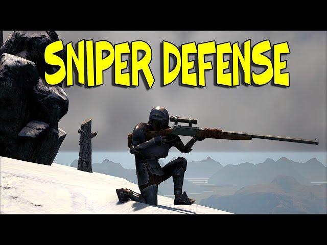 "SNIPER DEFENSE" - RAID CAM (PART 3)FINALE | Ark: Survival Evolved (60fps)