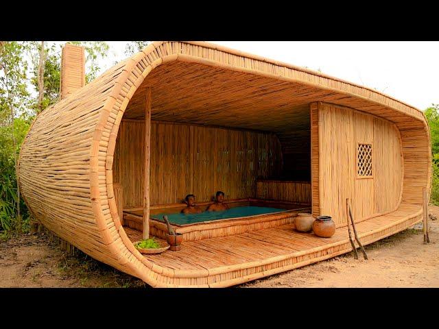 How To Complete Build Craft-Bamboo Villa And Swimming Pools Inside Part II