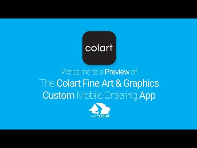 Colart Fine Art & Graphics - Mobile App Preview COL1931W