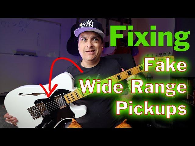 Better Fender and Squier Wide Range Pickups On a Budget