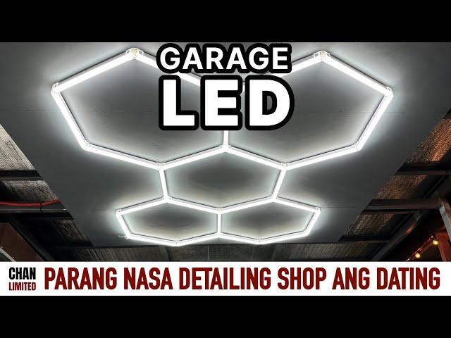 Garage Makeover: Honeycomb LED Lights Setup and Review | Is It Worth It?