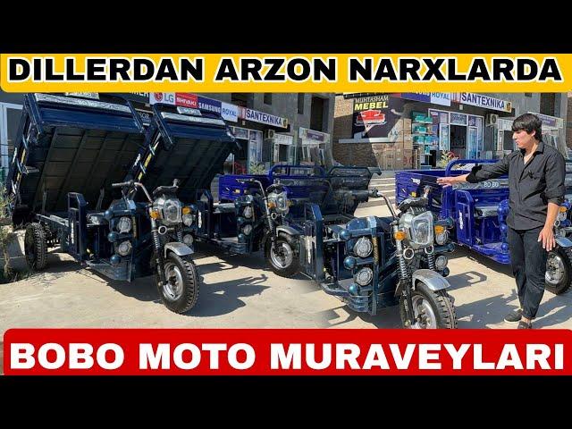 BOBO MOTO MURAVEYLARI ANGORDAGI DILLERISKI DO'KON NARXLARI