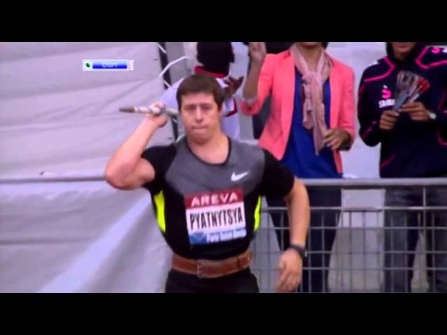 Oleksandr Pyatnytsya javelin throw