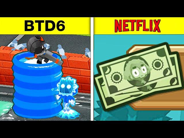 Everything DIFFERENT In Netflix Bloons TD 6!