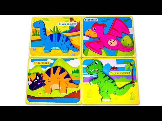 Best Learn Shapes with Animals Shape Matching Puzzle | Preschool Toddler Learning Kids Toy Video