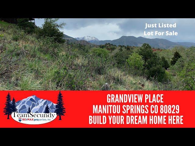 Land For Sale Manitou Springs CO 80829