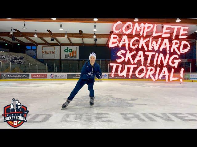 Complete Backward Ice Skating Tutorial