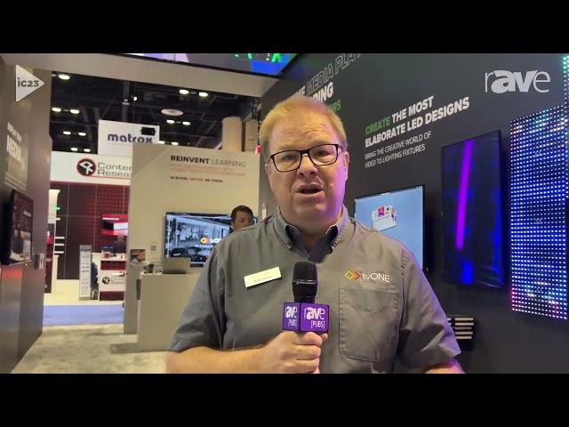 InfoComm 2023: tvONE Demos Green Hippo 3D Perspective Mapping Technology