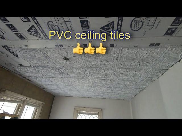 PVC ceiling tiles  NICE STUFF