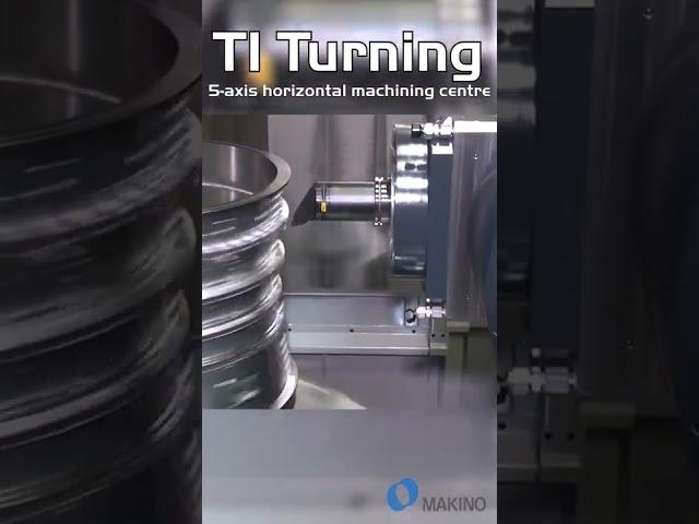 Makino doesn't produce mill-turning machines...oh wait! #machining #FIA2022 #turning #aerospace