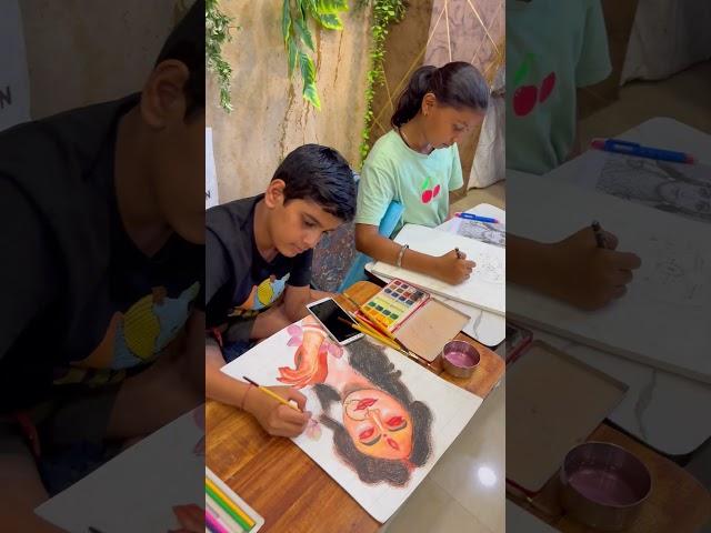 Shikha's Art Institute  #shorts #sketching #artclasses