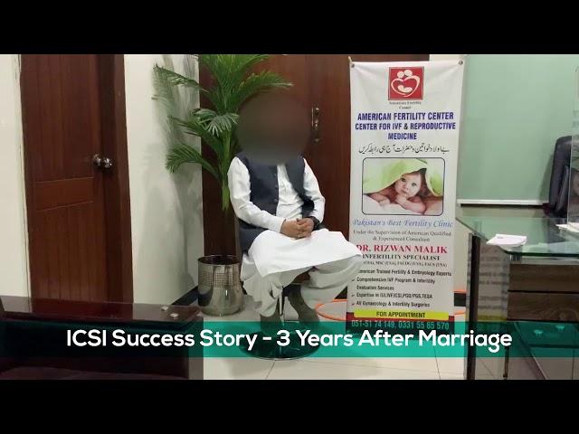 Satisfied Pakhtoon Patient | ICSI Treatment 3 Years After Marriage | Dr. Rizwan Malik | Pakistan