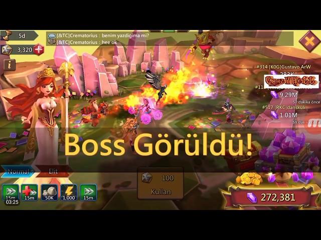 Lords Mobile Boss Yakalama Taktiği (crazy hell farkıyla)