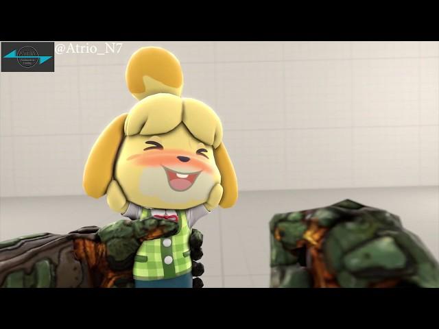 Pocket Isabelle Doom Eternal DLC [Fan Made in SFM]