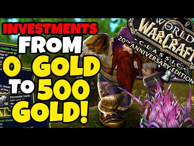 Do This Now & Make INSANE GOLD - Fresh Classic WoW Servers Phase 1 Investments!