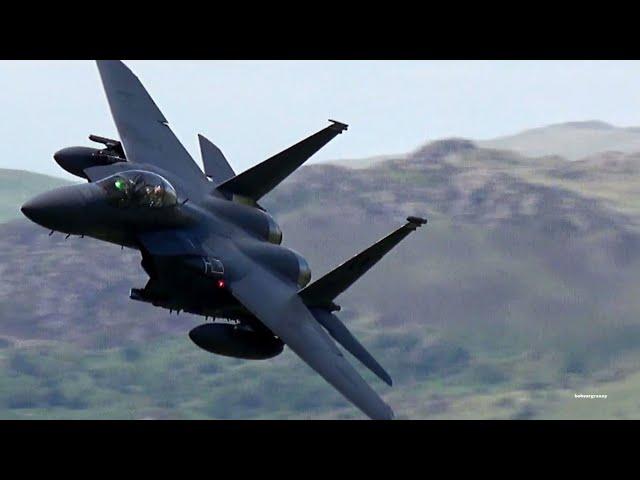 2021 Mach Loop Low Flying Jet Holiday in The Welsh Mountains