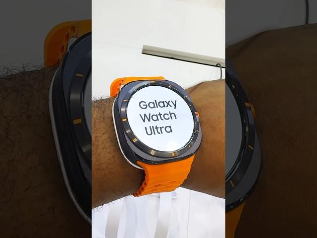 Galaxy Watch ULTRA is too Big on Wrist. #shorts