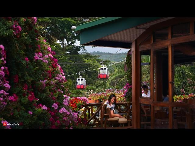 Family Friendly Paradise! Restaurant with a Zipline Adventure! @insta360 #insta360x4 #Philippines