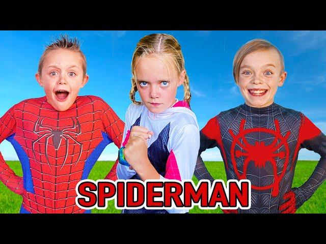 Spiderman The Movie! Kids Fun TV Spider-Man Compilation Video!