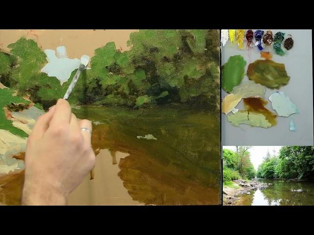 Master The Art Of Painting Stunning Water Reflections In Oils With These Expert Tips!