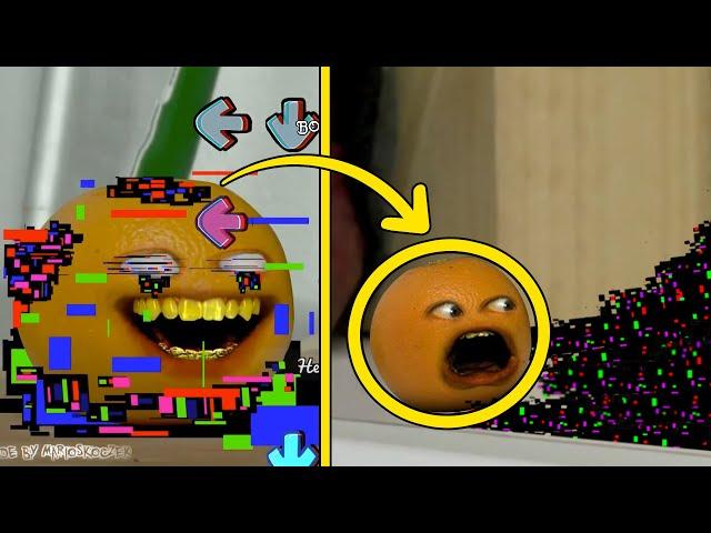 References In FNF VS Corrupted Annoying Orange | (Learn With Pibby x FNF Mod)