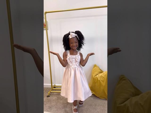 My girl looks so cute for her Daddy Daughter Dance 🩷 #shorts
